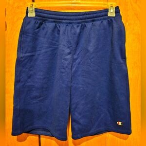 Champion Men's Navy Blue Athletic Activewear Shorts